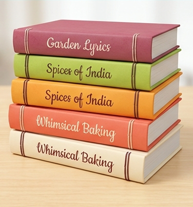 Poetry & Recipe Books